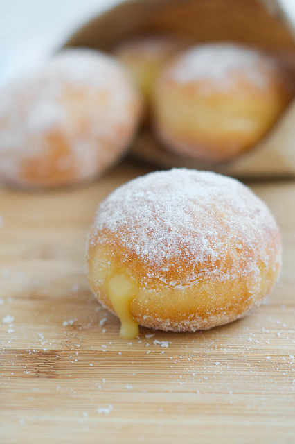 Meyer Lemon Doughnuts